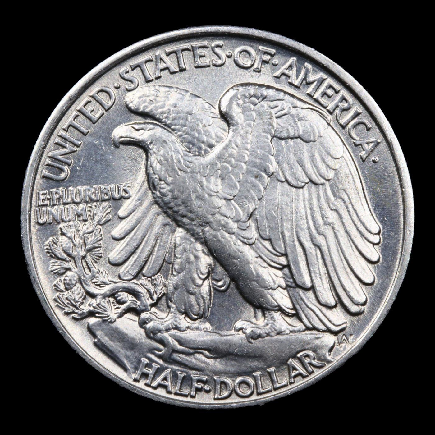 1942-p Walking Liberty Half Dollar 50c Grades Choice Unc