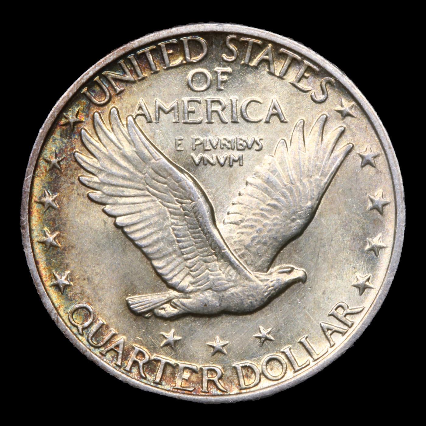 1925-p Standing Liberty Quarter 25c Grades Choice AU/BU Slider+