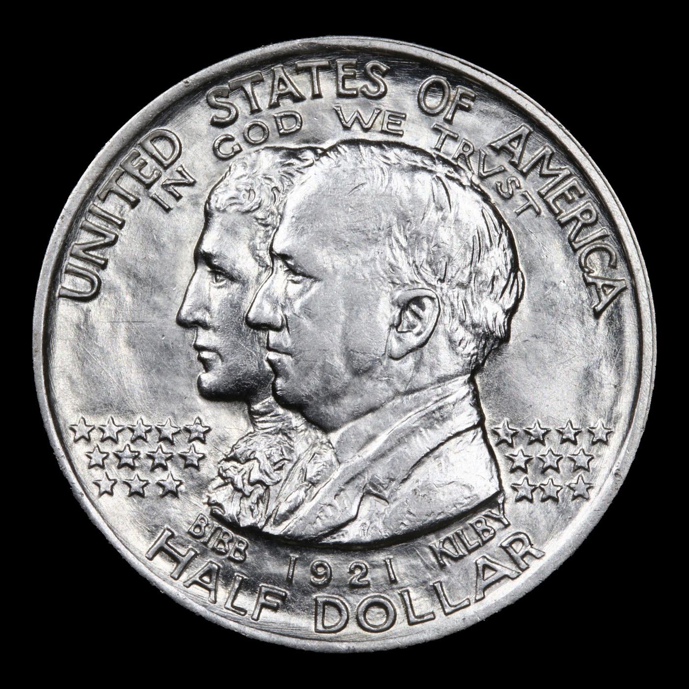 1921 Alabama Old Commem Half Dollar 50c Graded Select Unc