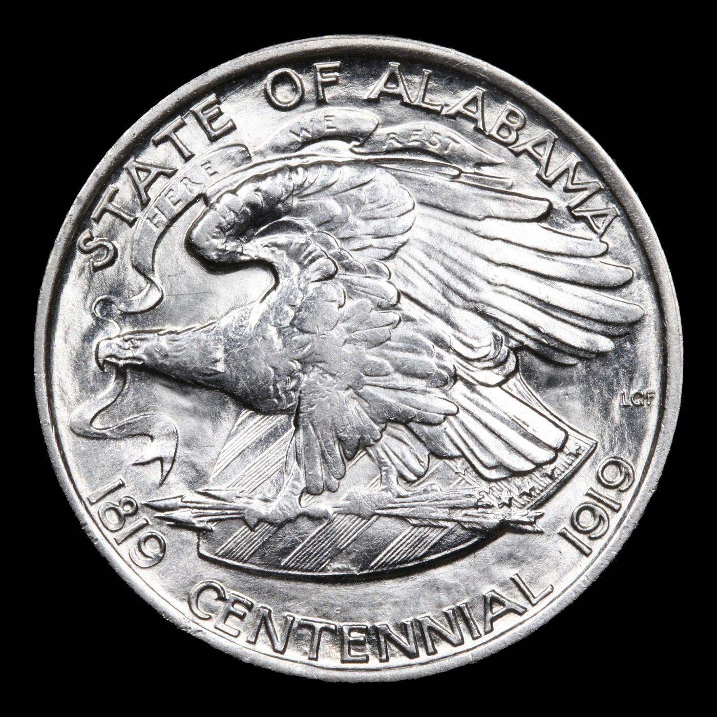 1921 Alabama Old Commem Half Dollar 50c Graded Select Unc