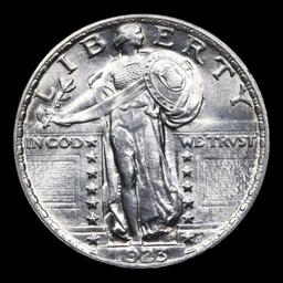 ***Auction Highlight*** 1923-p Standing Liberty Quarter 25c Graded ms65 By SEGS (fc)