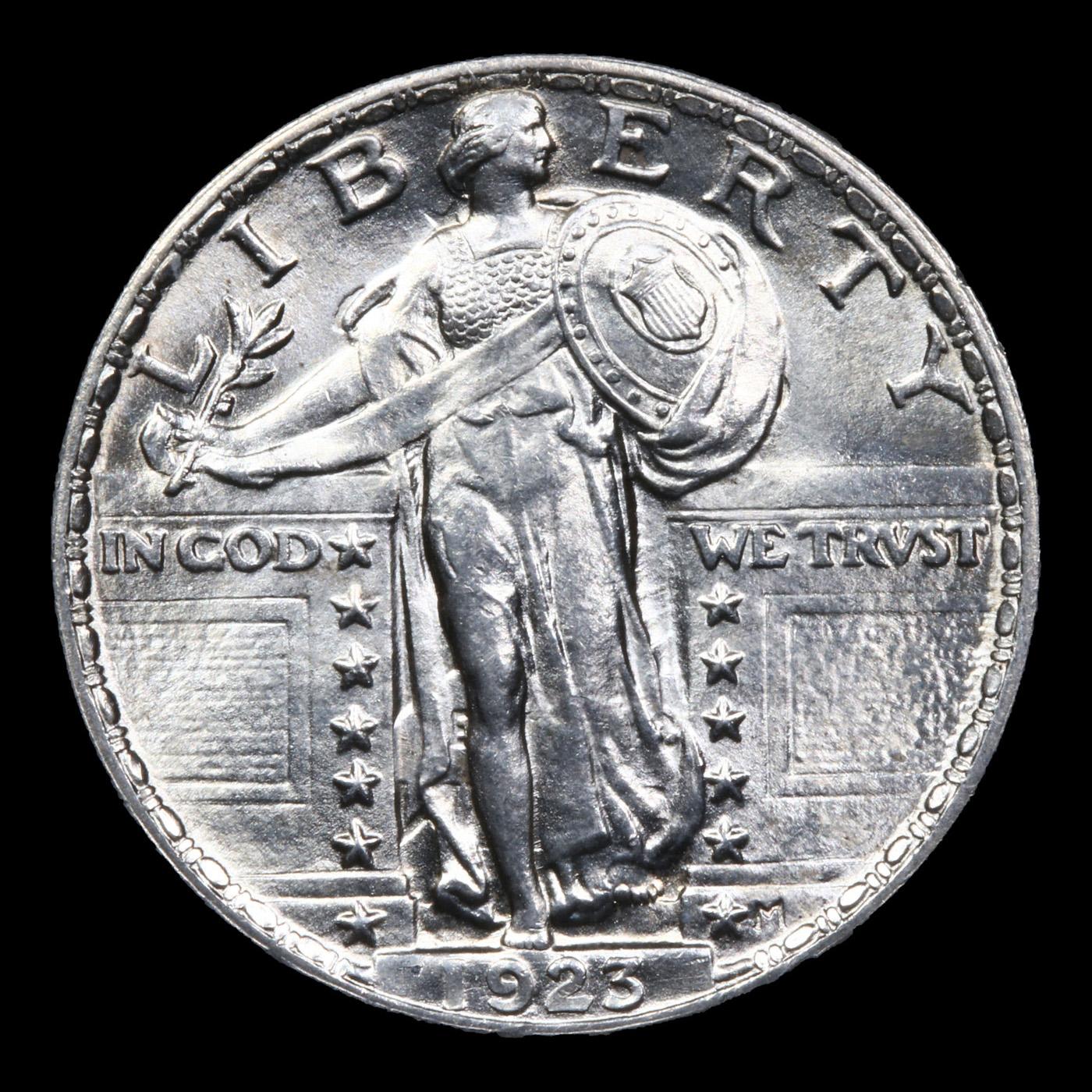 ***Auction Highlight*** 1923-p Standing Liberty Quarter 25c Graded ms65 By SEGS (fc)