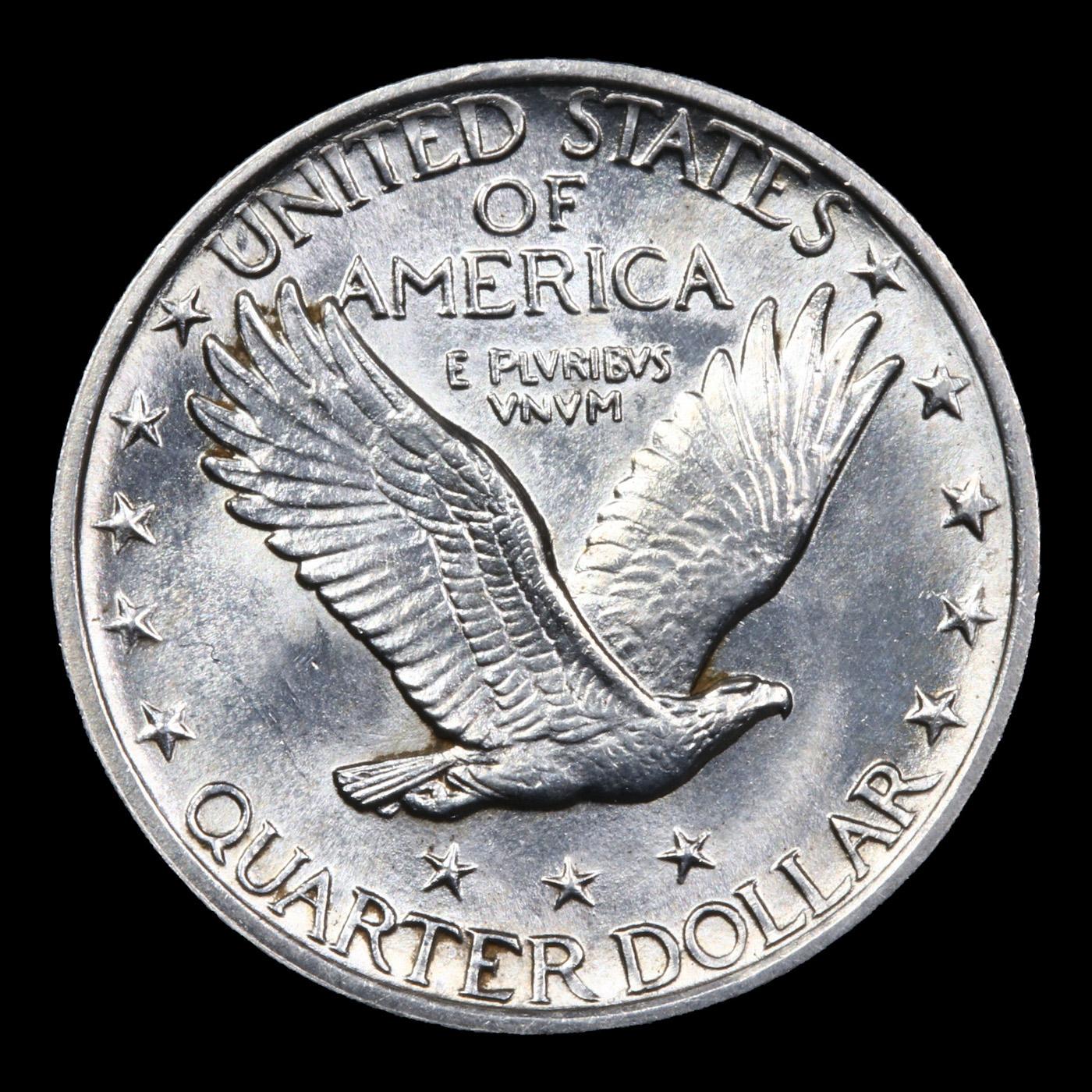 ***Auction Highlight*** 1923-p Standing Liberty Quarter 25c Graded ms65 By SEGS (fc)