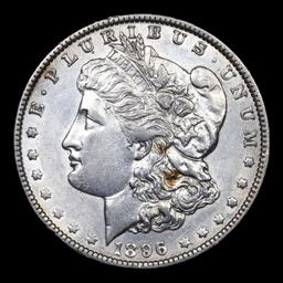 ***Auction Highlight*** 1896-o Morgan Dollar $1 Graded Choice AU/BU Slider By USCG (fc)