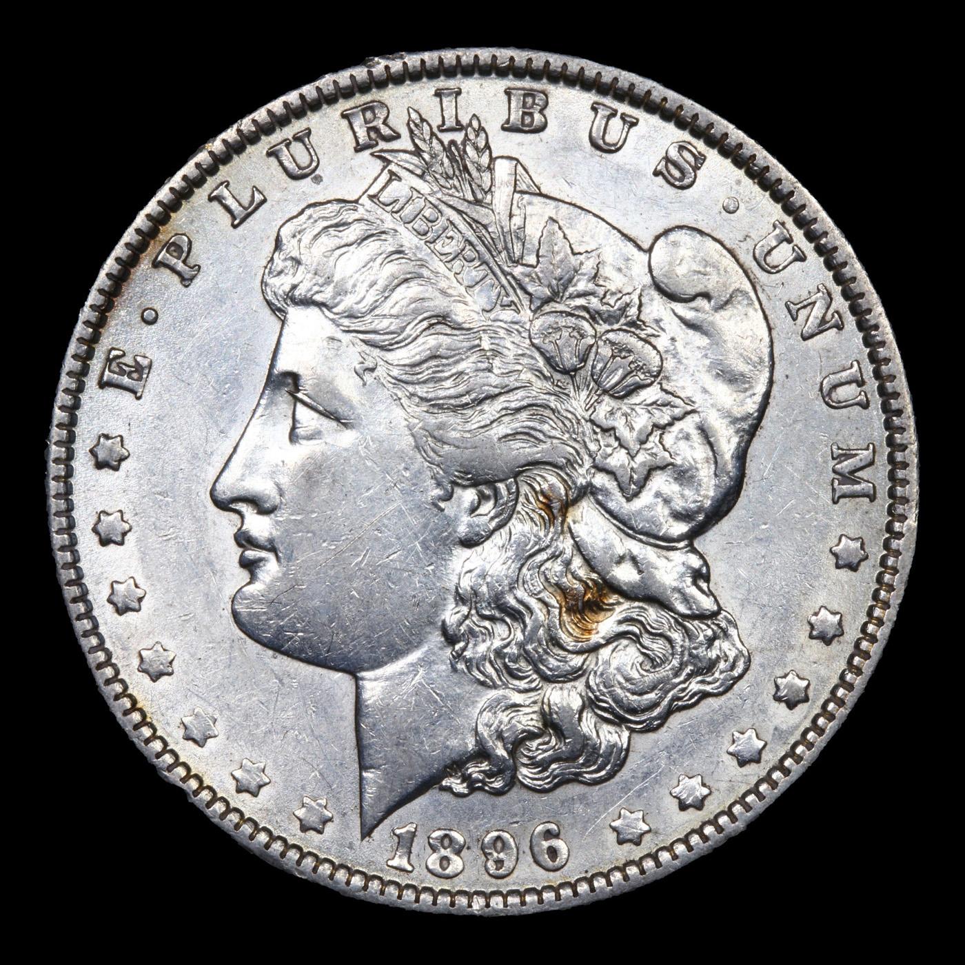 ***Auction Highlight*** 1896-o Morgan Dollar $1 Graded Choice AU/BU Slider By USCG (fc)