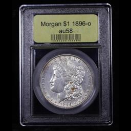 ***Auction Highlight*** 1896-o Morgan Dollar $1 Graded Choice AU/BU Slider By USCG (fc)