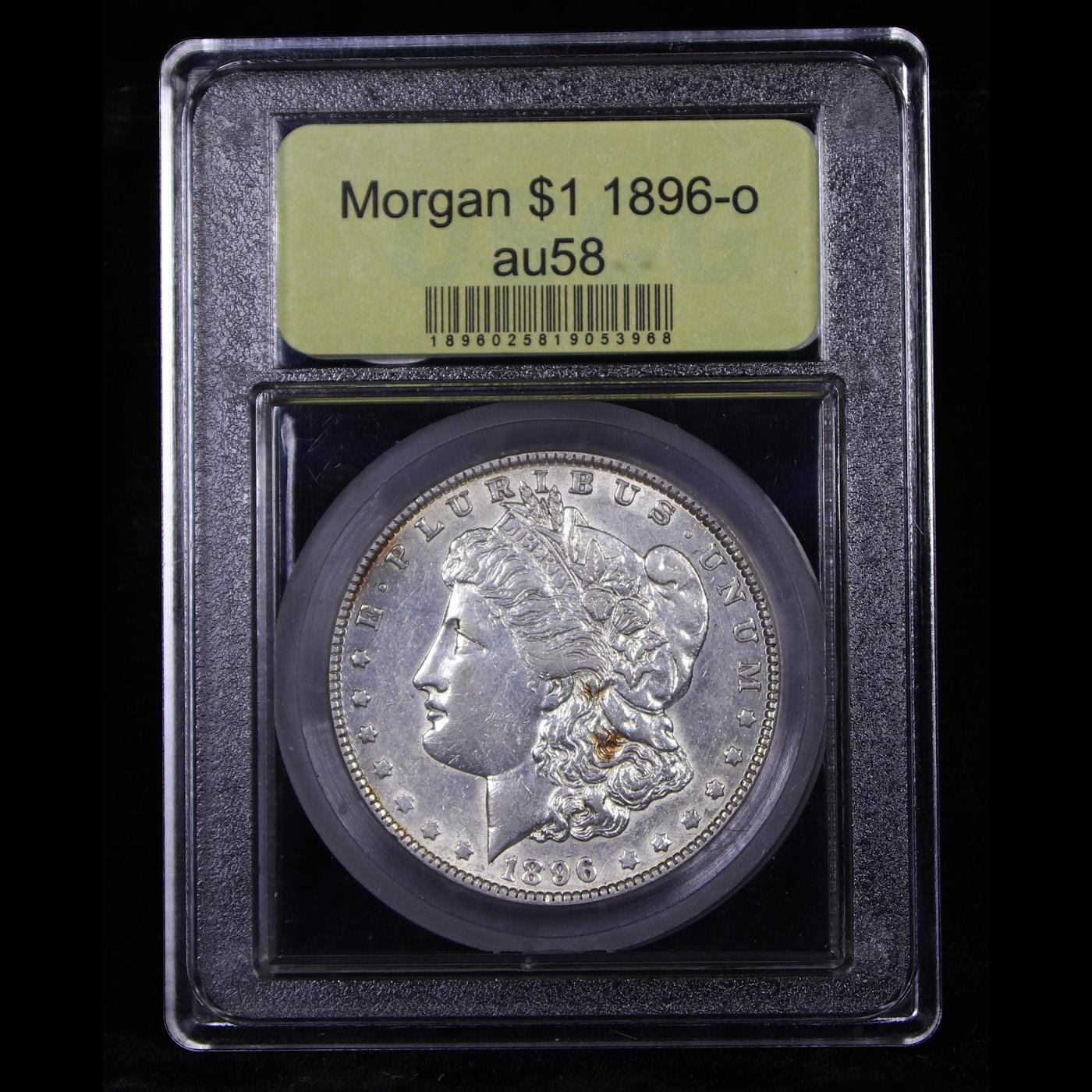 ***Auction Highlight*** 1896-o Morgan Dollar $1 Graded Choice AU/BU Slider By USCG (fc)