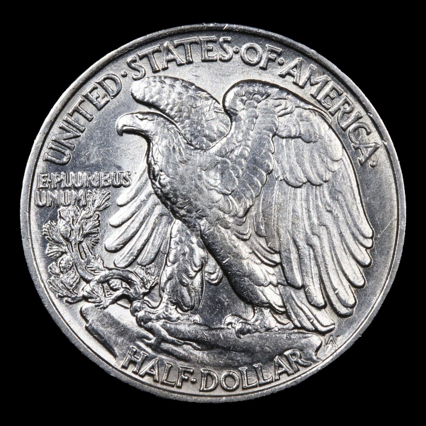 1944-p Walking Liberty Half Dollar 50c Graded Select+ Unc