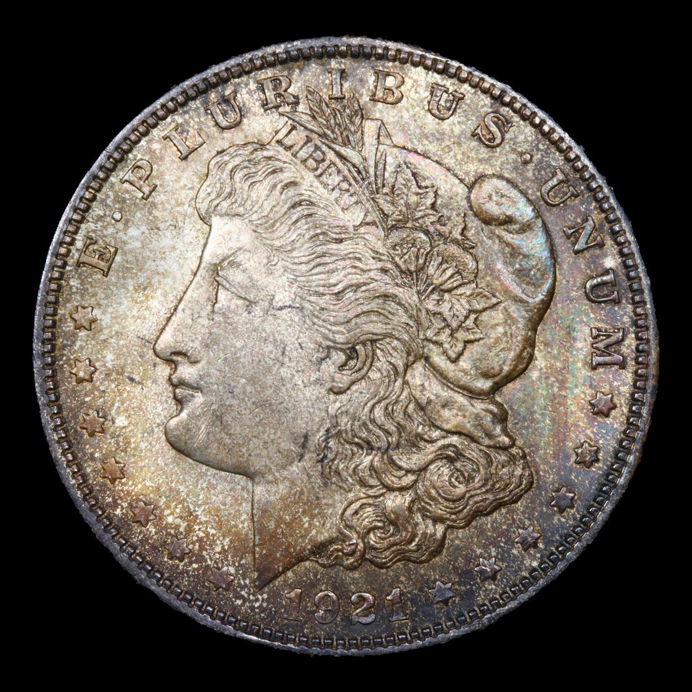1921-p Morgan Dollar $1 Graded Select+ Unc