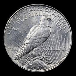 1934-d vam 9 R5 Peace Dollar $1 Graded Select Unc