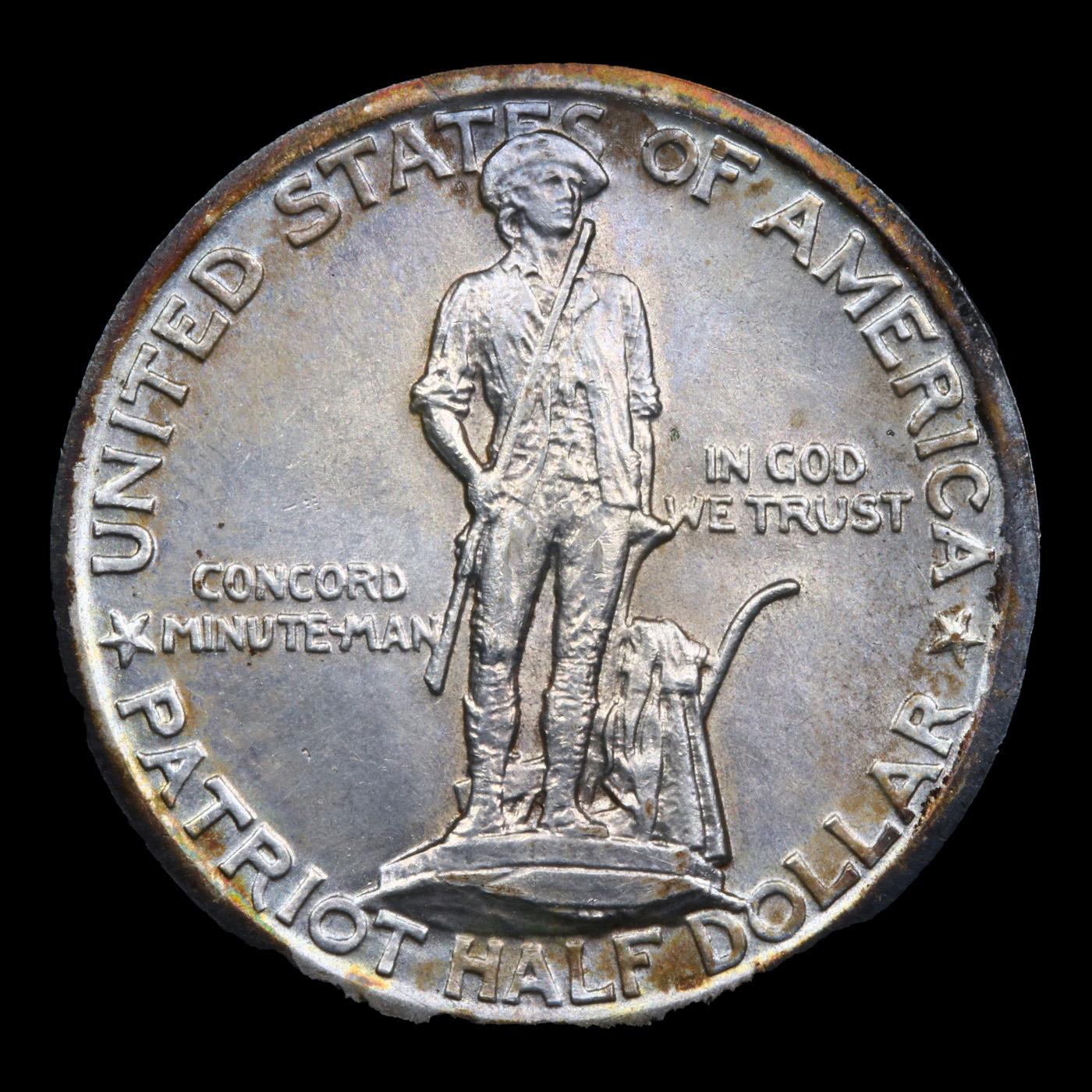 1925 Lexington Old Commem Half Dollar 50c Graded Unc Details