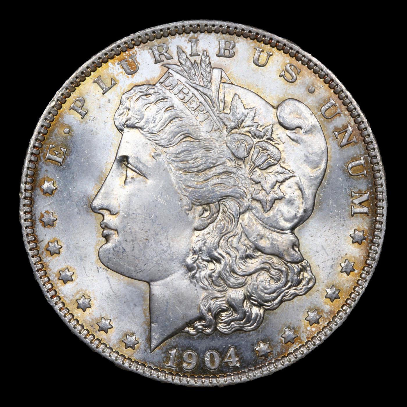 1904-o Morgan Dollar $1 Graded GEM+ Unc