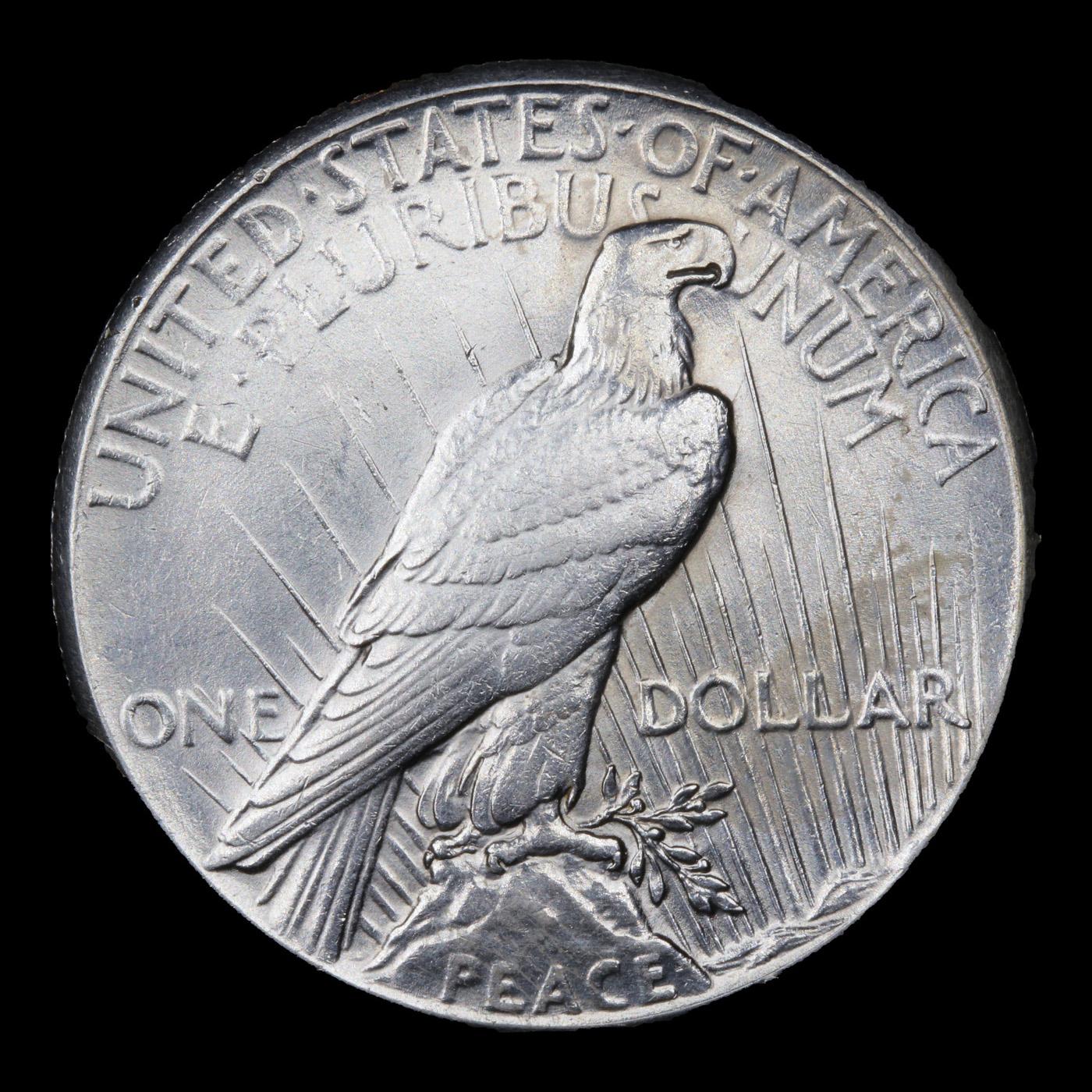 1928-p Peace Dollar $1 Graded Unc Details