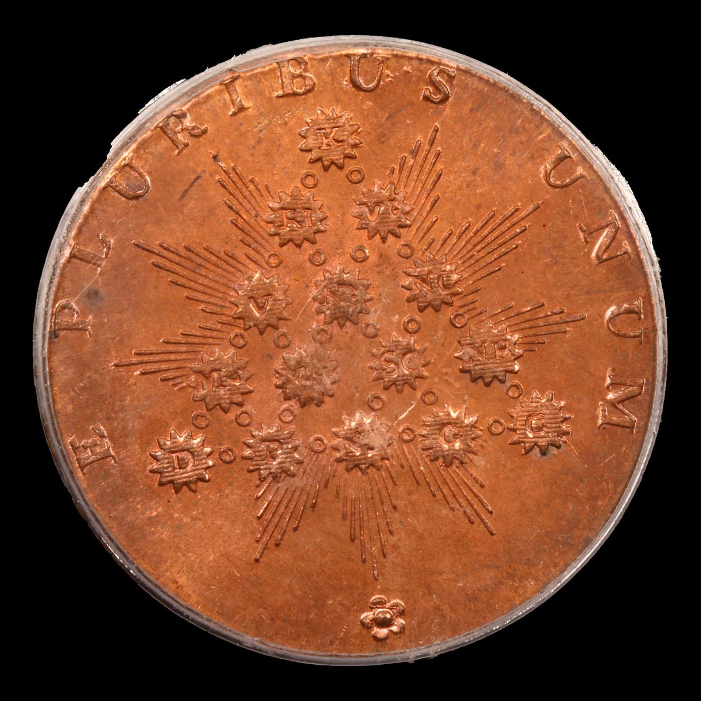 ***Auction Highlight*** PCGS (1792-1794) Kentucky Lancaster Cent Near TOP POP 1c Graded ms64 rd By P