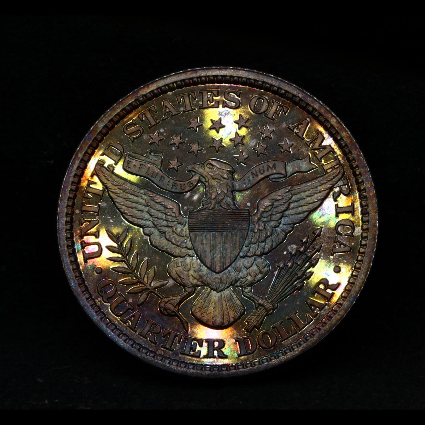 Proof ***Auction Highlight*** 1895 NEAR TOP POP! Barber Quarter 25c Graded pr68+ cam By SEGS (fc)
