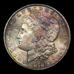 1878-s Morgan Dollar $1 Graded GEM Unc