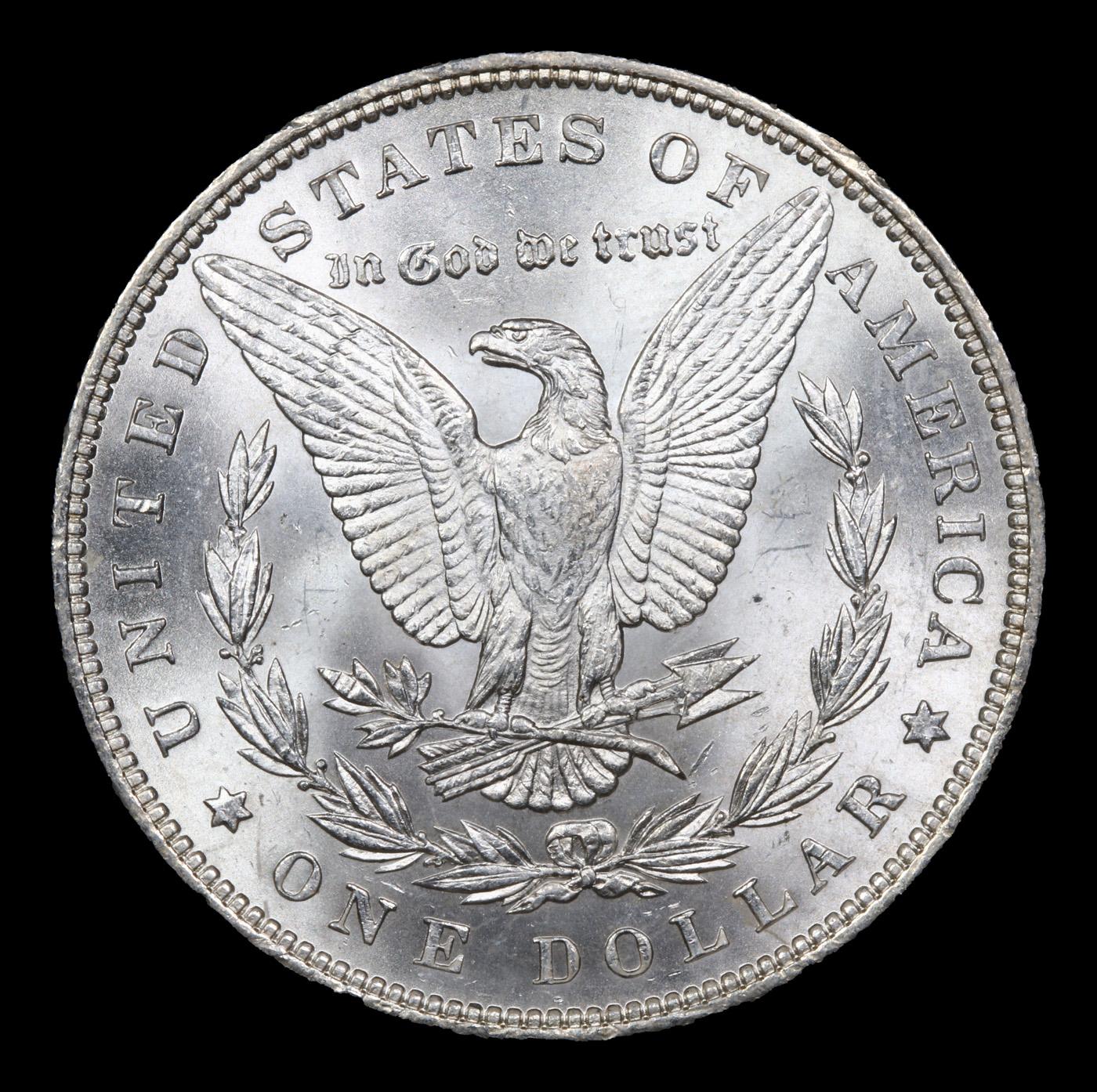 ***Auction Highlight*** 1890-p Morgan Dollar $1 Graded ms65+ By SEGS (fc)