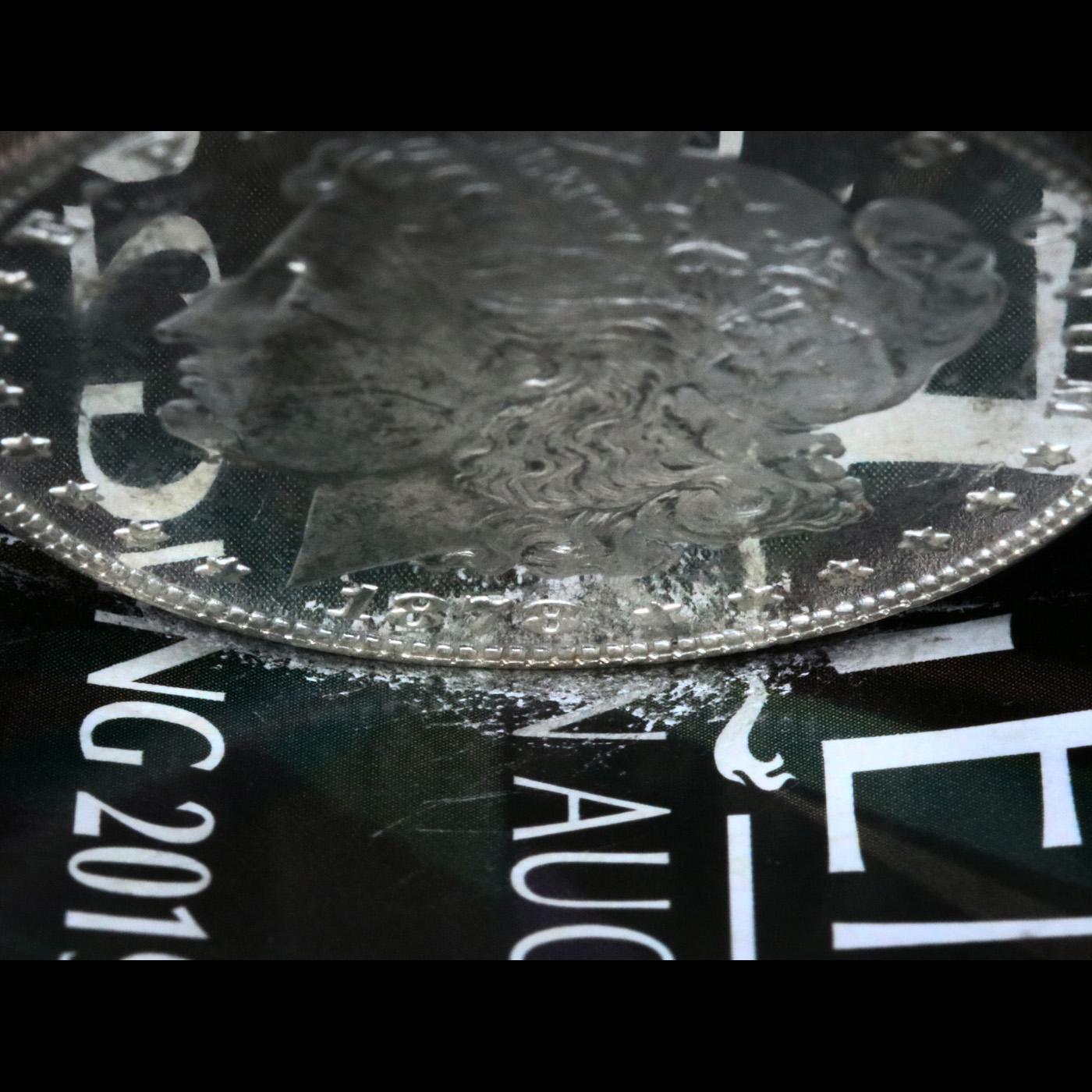 ***Auction Highlight*** 1878-p 7tf vam 84 I3 R4 Morgan Dollar $1 Graded ms63 DMPL By SEGS (fc)