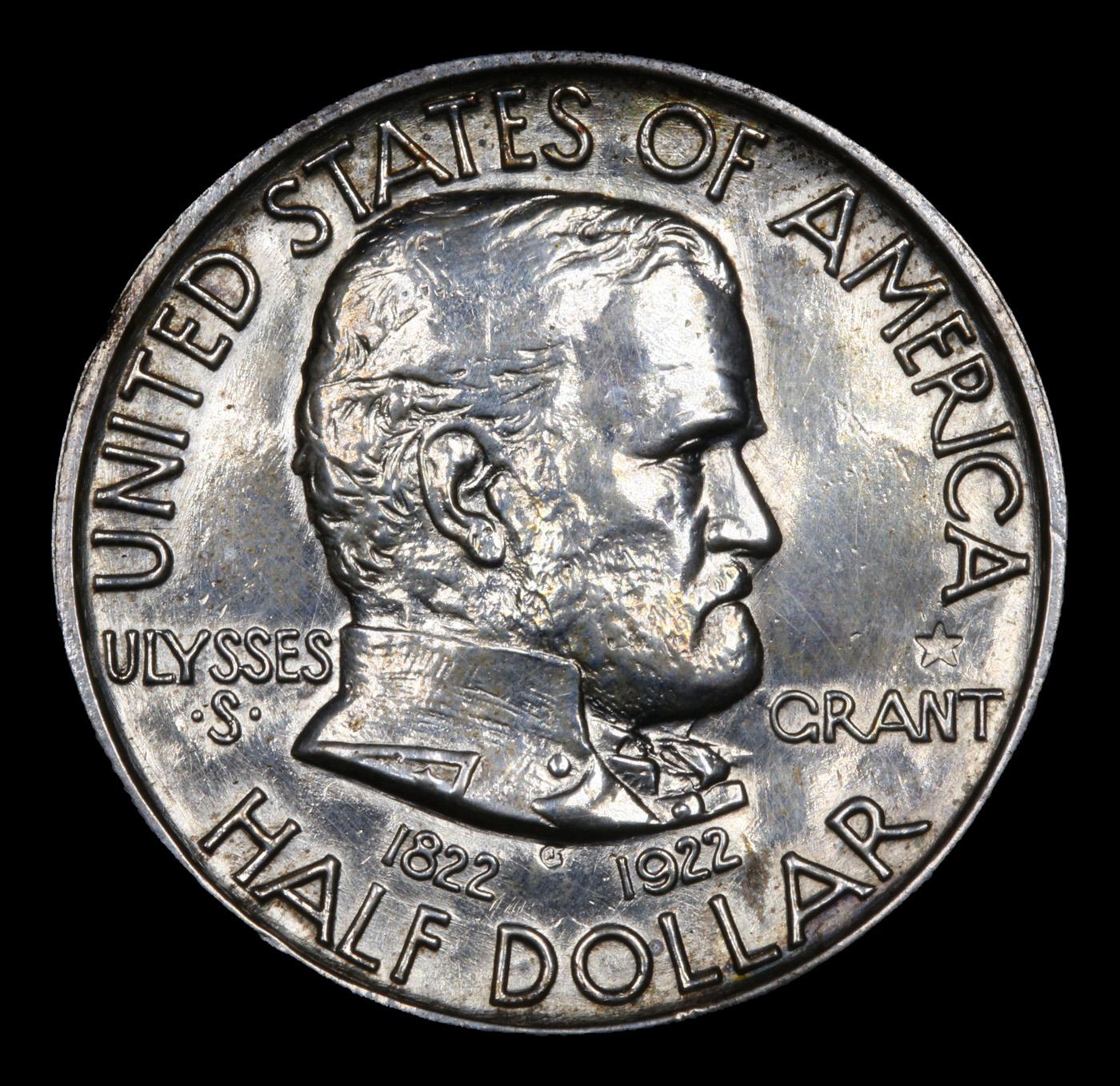 ***Auction Highlight*** 1922 Grant w/Star Old Commem Half Dollar 50c Graded ms63 details By SEGS (fc