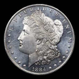 ***Auction Highlight*** 1884-o Morgan Dollar $1 Graded ms65+ DMPL By SEGS (fc)