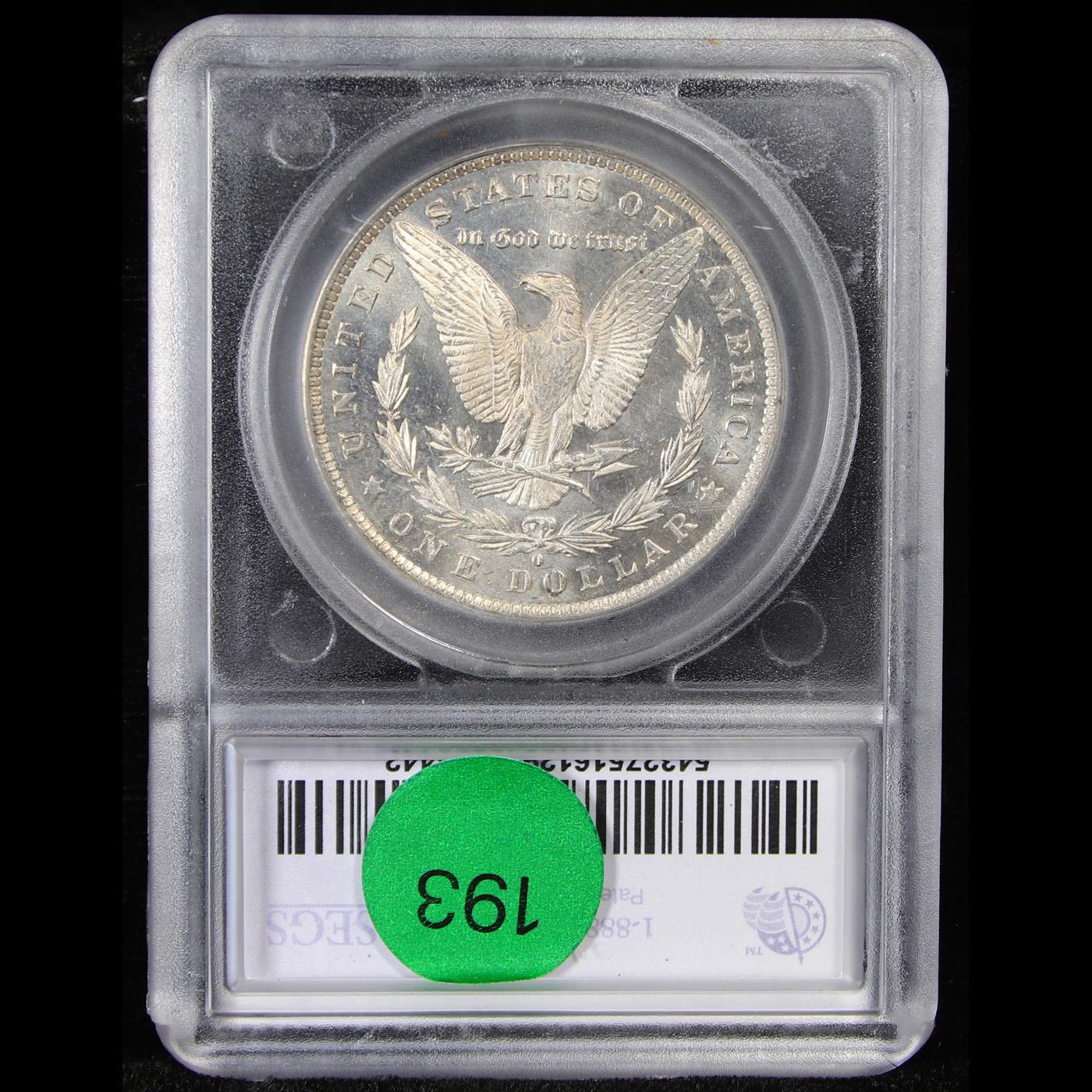 ***Auction Highlight*** 1884-o Morgan Dollar $1 Graded ms65+ DMPL By SEGS (fc)
