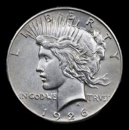1926-p Peace Dollar $1 Grades Select Unc