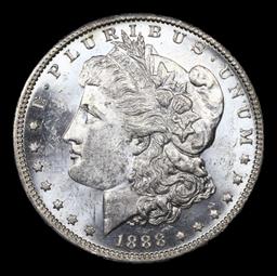 1888-o Morgan Dollar $1 Grades Select Unc+ PL