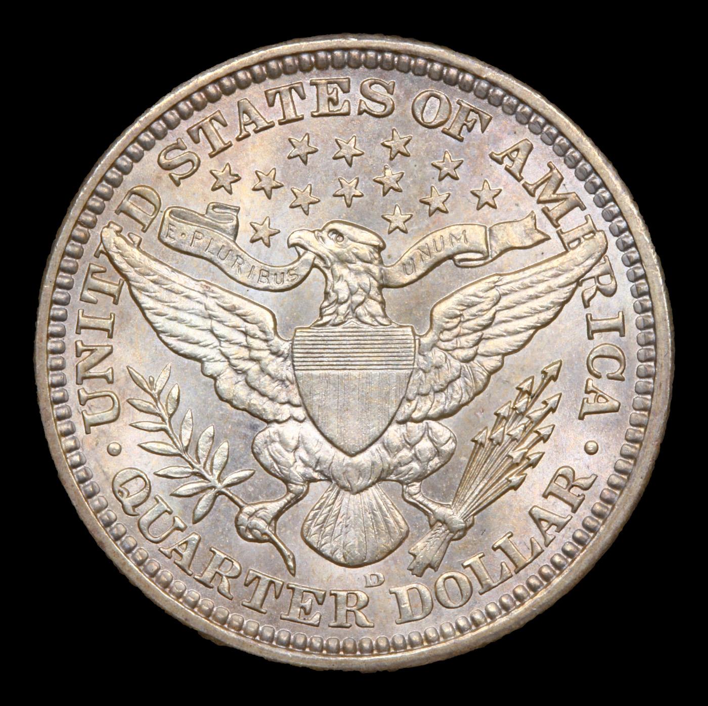 ***Auction Highlight*** 1909-d Barber Quarter 25c Graded ms65 By SEGS (fc)