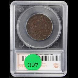 ***Auction Highlight*** 1796 Rev '95 Draped Bust Large Cent 1c Graded xf45 By SEGS (fc)