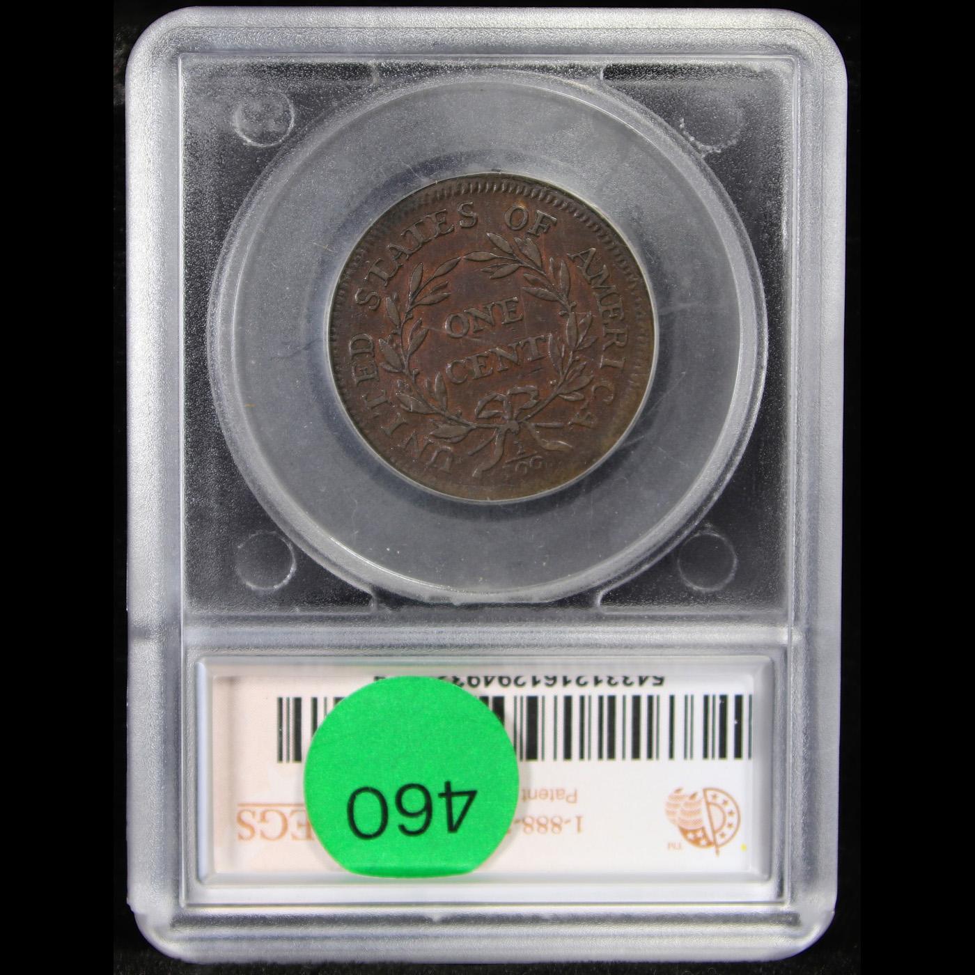 ***Auction Highlight*** 1796 Rev '95 Draped Bust Large Cent 1c Graded xf45 By SEGS (fc)