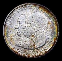 1923-s Monroe Old Commem Half Dollar 50c Grades Unc Details