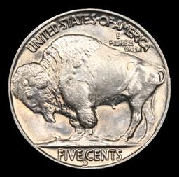 1938-d Buffalo Nickel 5c Grades Choice Unc