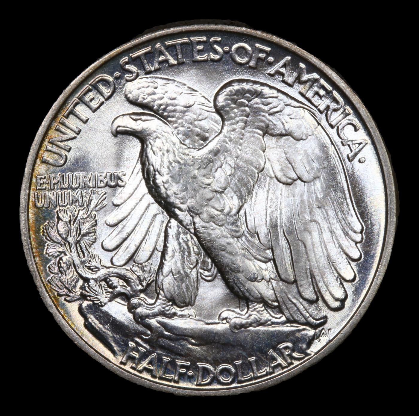 ***Auction Highlight*** 1945-p Walking Liberty Half Dollar 50c Graded ms67 By SEGS (fc)