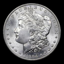 1904-o Morgan Dollar $1 Grades GEM+ Unc
