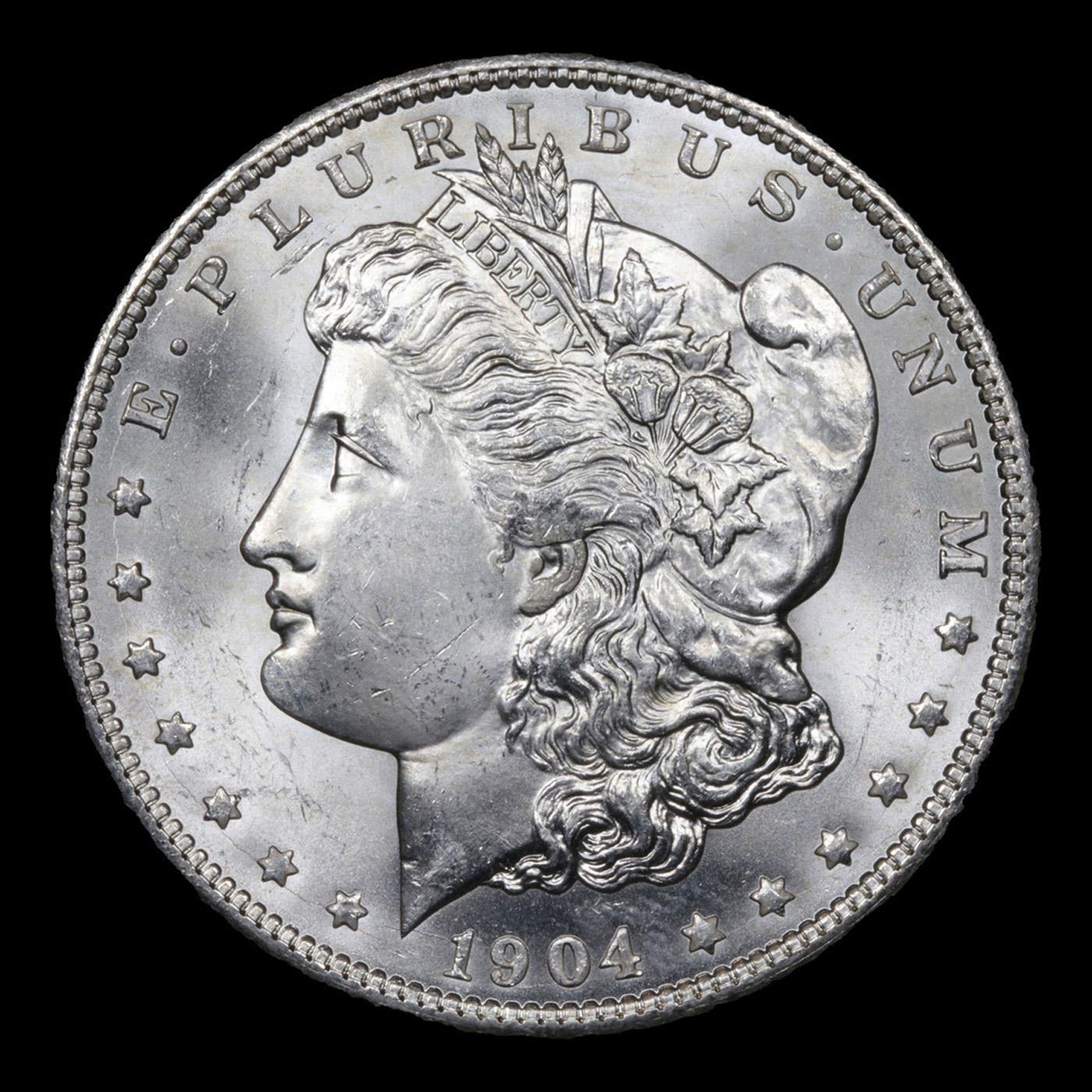 1904-o Morgan Dollar $1 Grades GEM+ Unc