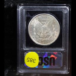 ***Auction Highlight*** 1891-p Morgan Dollar $1 Graded Choice+ Unc By USCG (fc)