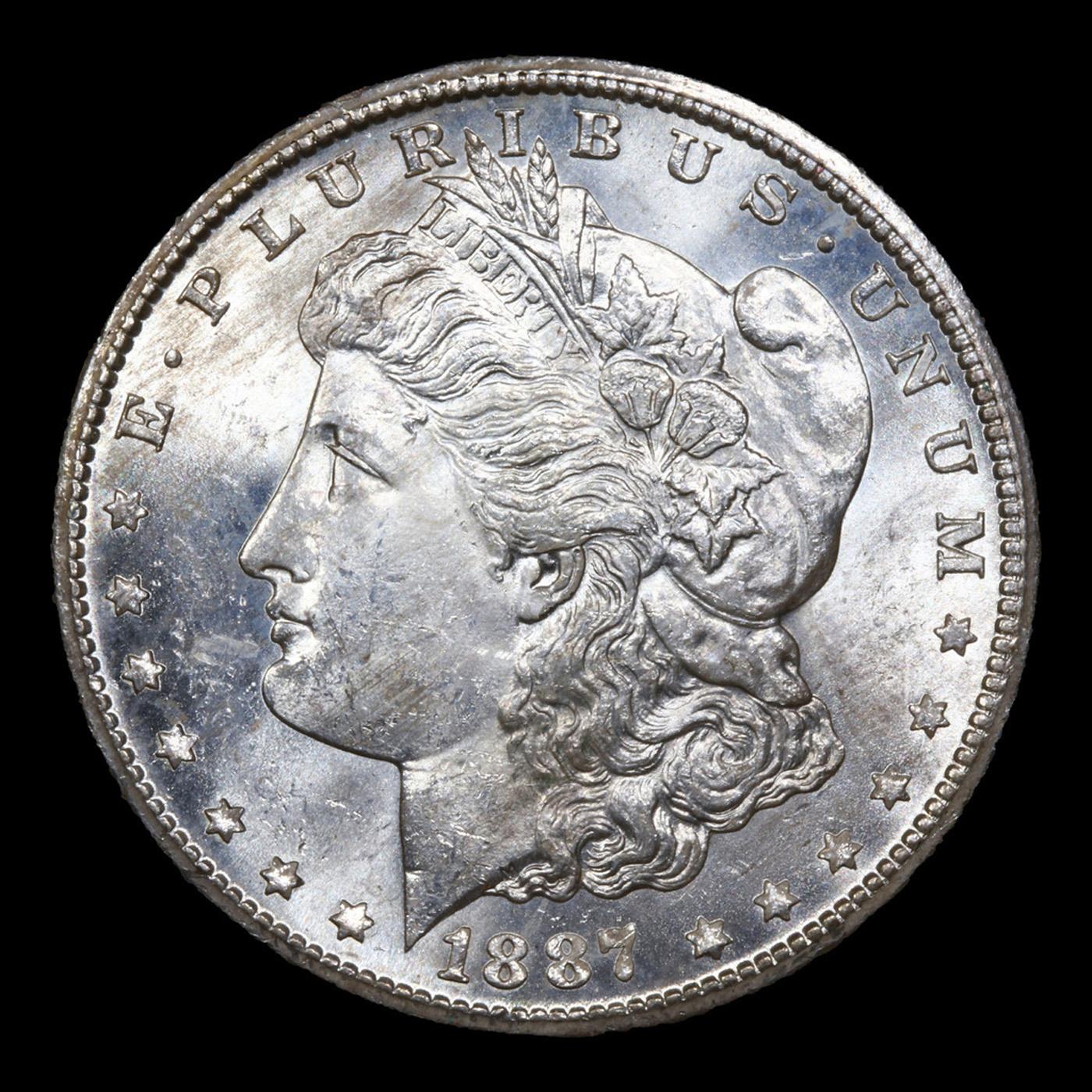***Auction Highlight*** 1887-s Morgan Dollar $1 Graded ms64 By SEGS (fc)