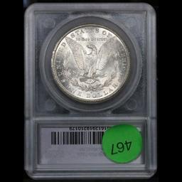 ***Auction Highlight*** 1887-s Morgan Dollar $1 Graded ms64 By SEGS (fc)