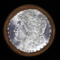 ***Auction Highlight*** 1889 & CC Uncirculated Morgan Dollar Shotgun Roll (fc)
