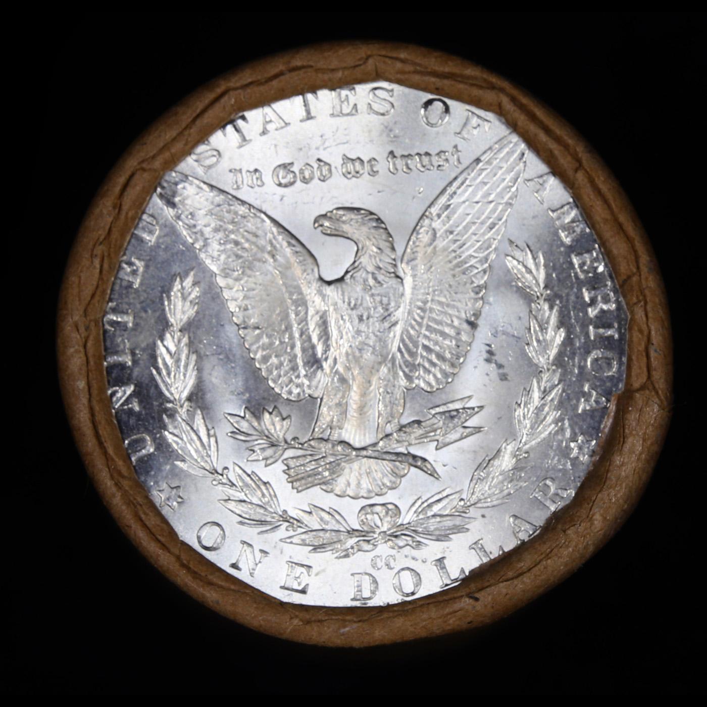 ***Auction Highlight*** 1889 & CC Uncirculated Morgan Dollar Shotgun Roll (fc)