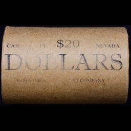 ***Auction Highlight*** 1889 & CC Uncirculated Morgan Dollar Shotgun Roll (fc)