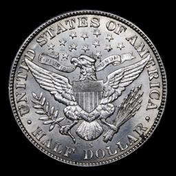 ***Auction Highlight*** 1912-p Barber Half Dollars 50c Graded GEM+ Unc By USCG (fc)