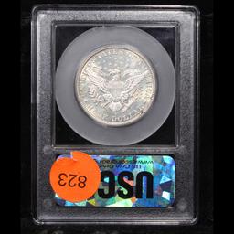 ***Auction Highlight*** 1912-p Barber Half Dollars 50c Graded GEM+ Unc By USCG (fc)