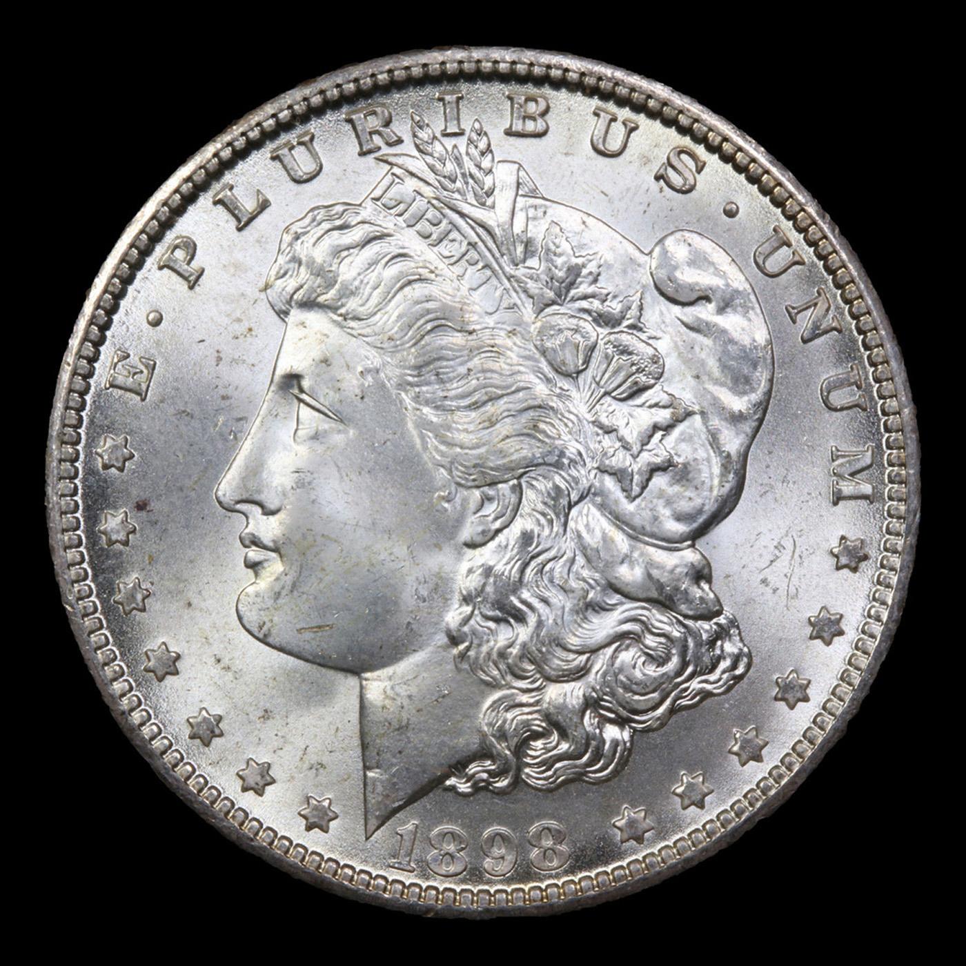 ***Auction Highlight*** 1898-o vam 23 Morgan Dollar $1 Graded ms67 By SEGS (fc)