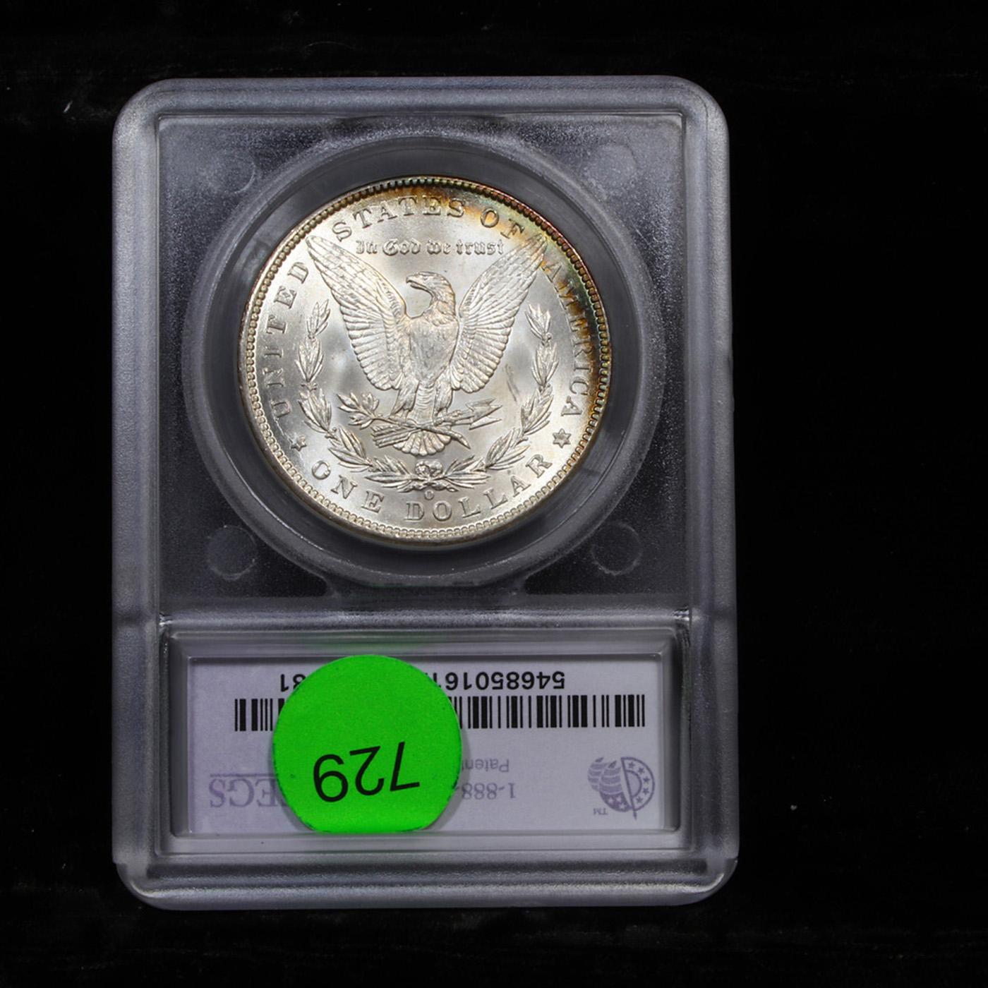 ***Auction Highlight*** 1898-o vam 23 Morgan Dollar $1 Graded ms67 By SEGS (fc)
