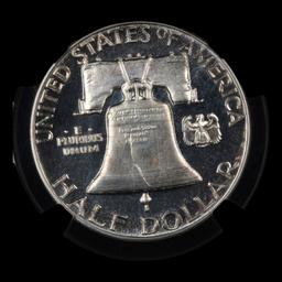 Proof ***Auction Highlight*** NGC 1951 Franklin Half Dollar 50c Graded pr65 CAM By NGC (fc)