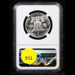 Proof ***Auction Highlight*** NGC 1951 Franklin Half Dollar 50c Graded pr65 CAM By NGC (fc)