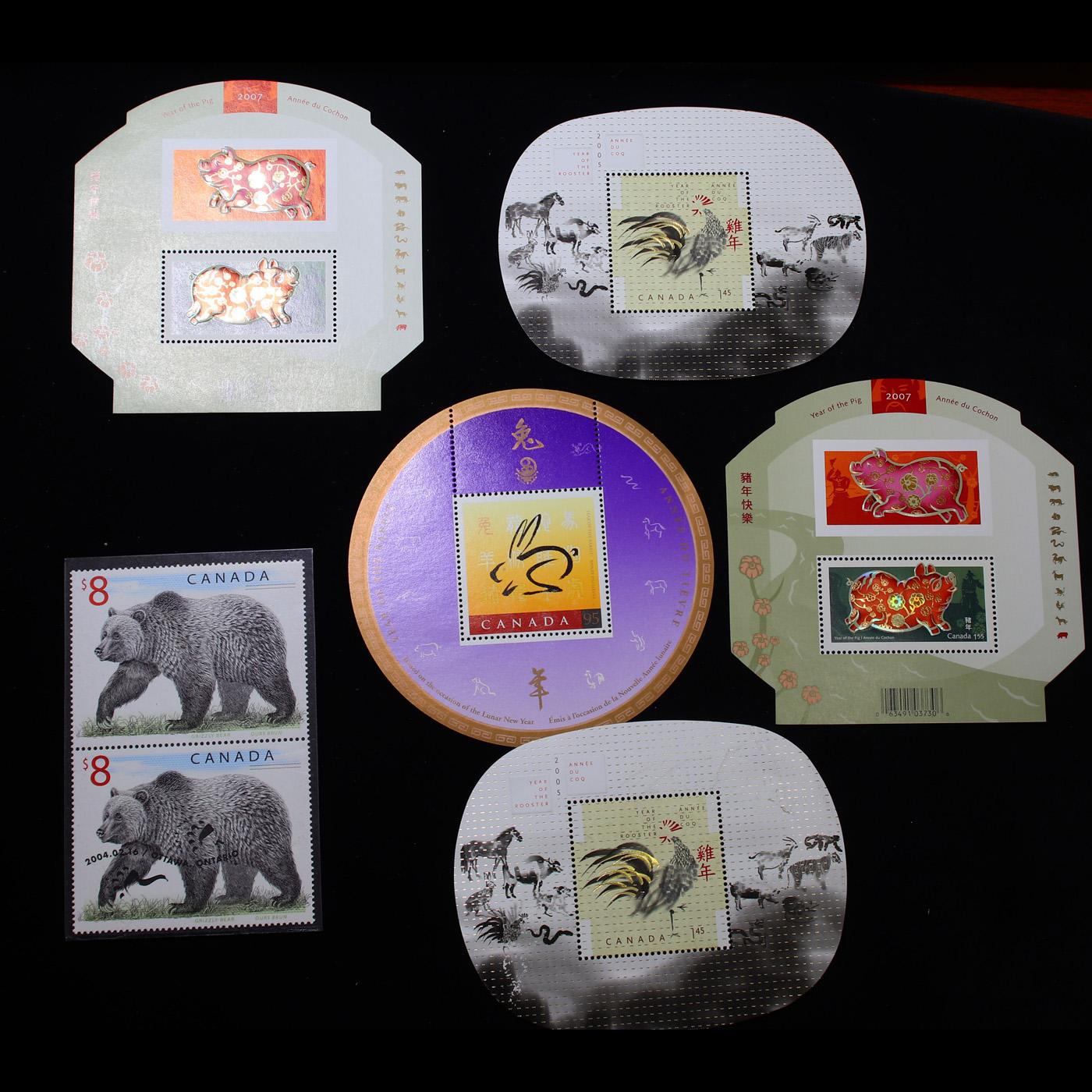 ***Auction Highlight*** About $200 Face Value Of Canadian Stamps all very Collectible (fc)