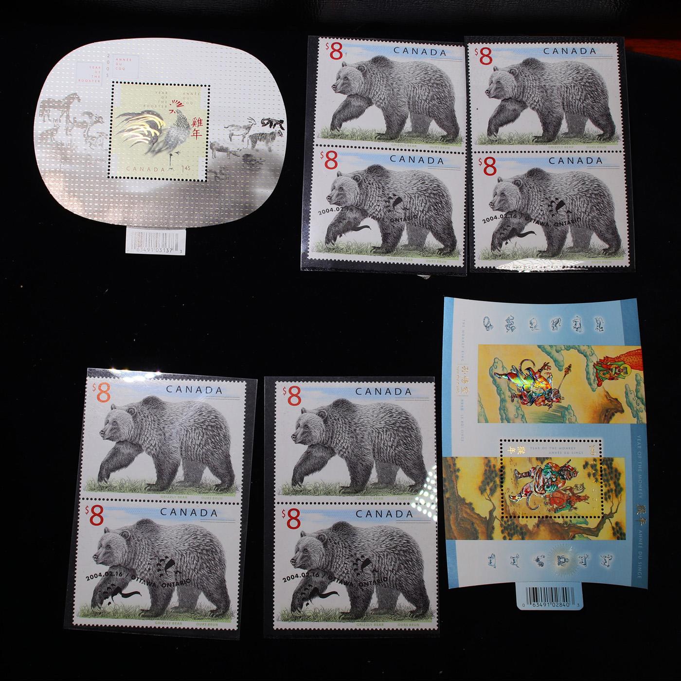***Auction Highlight*** About $200 Face Value Of Canadian Stamps all very Collectible (fc)