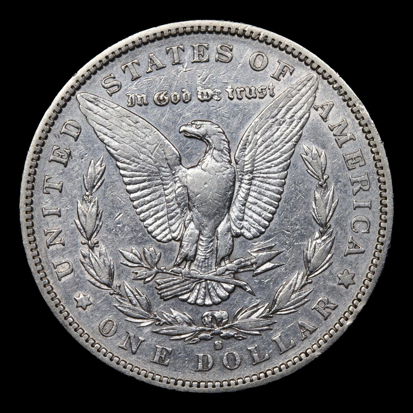 1884-s Morgan Dollar $1 Grades xf+